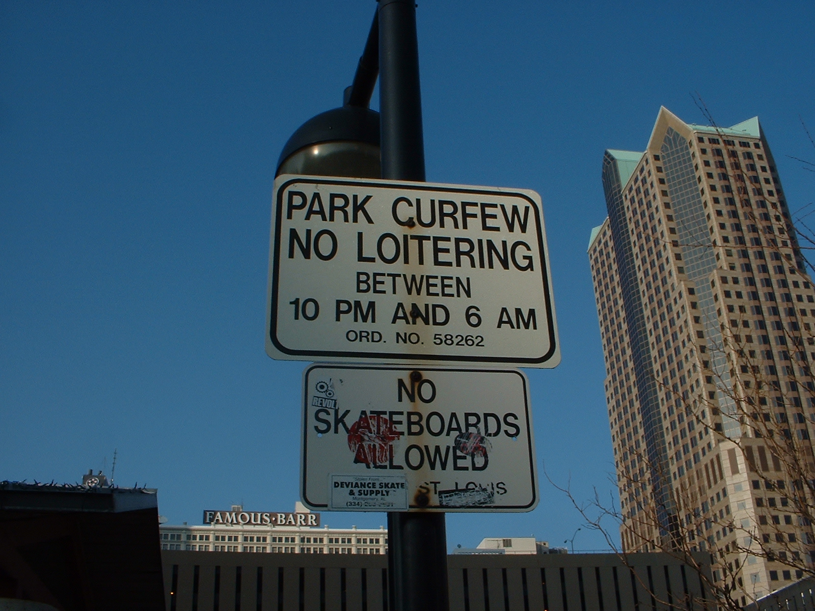 Stolen Sign